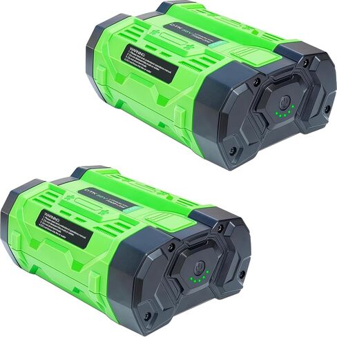 DTK Battery Replacement for EGO 56V Battery 2.5Ah Batteries Compatible with BA1400T BA2800 BA4200T BA5600T Lightweight and Easy to Carry 2Packs in Kuwait