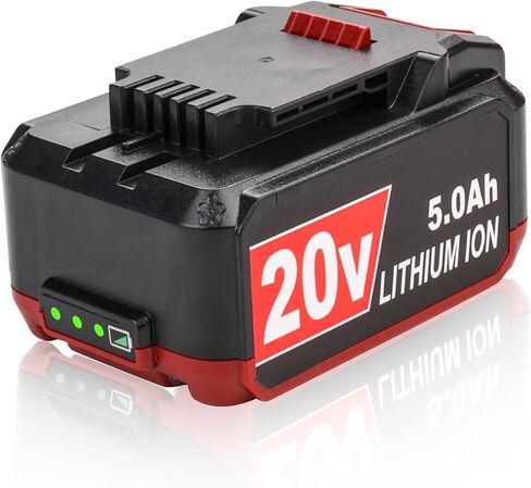 5.0Ah Lithium-Ion Replacement for Bauer 20V Battery 1701C-B 1702C-B 1907C-B 1907C-B-2P 2108C-B 2109C-B, Compatible with Bauer 20 Volt Cordless Power Tools & Chargers in Kuwait