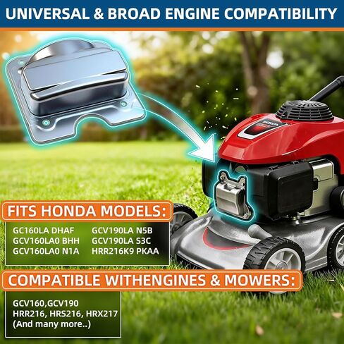 deawater Valve Cover Replacement for Honda GCV160 GCV190 Engine, Fits HRR216 HRS216 HRX217 Lawn Mower, Replaces 12311-Z8B-000, Durable Engine Cylinder Head Cover in Kuwait