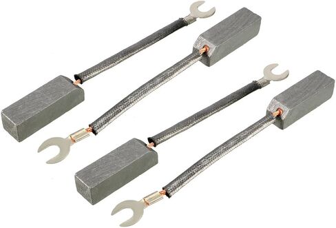 uxcell 4Pcs Carbon Brushes,32mmx10mmx10mm Graphite for Electric Motor,Power Tool,Replacement Parts in Kuwait