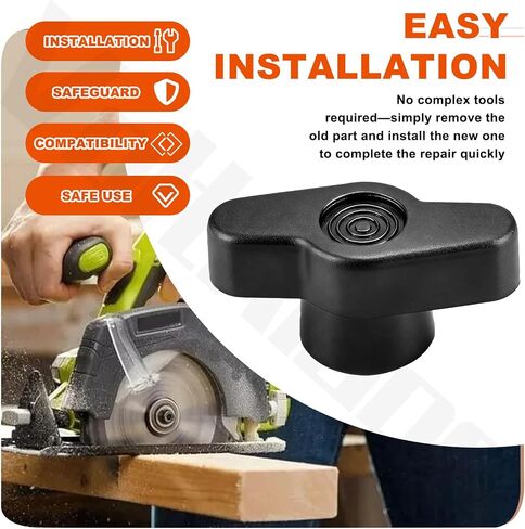 301124004 Depth Adjustment Knob and HM-661067002 Screw Depth Adjusting M6 X 22 Compatible with Ryobi P505 P503 P580, also for Rid-gid Home-lite Circular Saw in Kuwait