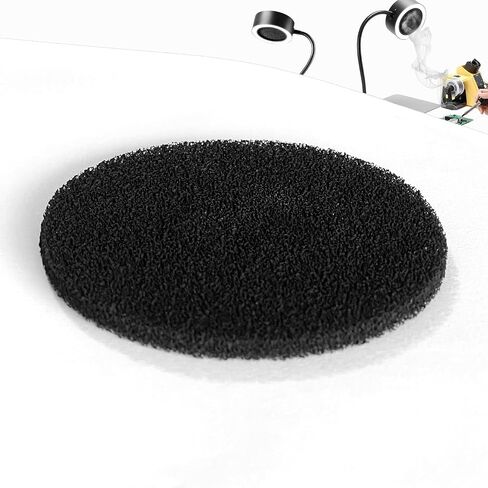 Carbon Filter Compatible with SainSmart/Toolour Portable Fume Extractor | Replacement Fan Carbon Filter, Magnetic Solder Smoke Absorber for Soldering Filter, 5 pcs in Kuwait