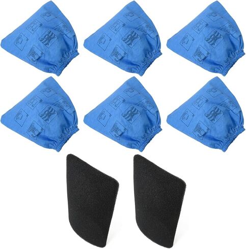VRC51 Filter Replacement Kit for Vacmaster 4 gallon vac VQ407S, VF408 - Includes Cloth and Foam Filter in Kuwait