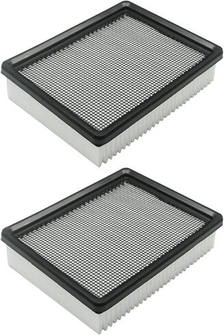 1037822 Dust Panel Filter Replace 386326 Compatible with Tennant Nobles Rider Floor Sweeper Scrubber Models 7100,7300,8300,T16,T17,M17 Pack of 2 in Kuwait