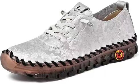 2026 Upgrade Women's Orthopedic Soft Slip-on Handmade Leather Loafers for Walking, Comfortable Breathable Lightweight Fashion Shoes for Shopping Travel Casual Shoes in Kuwait