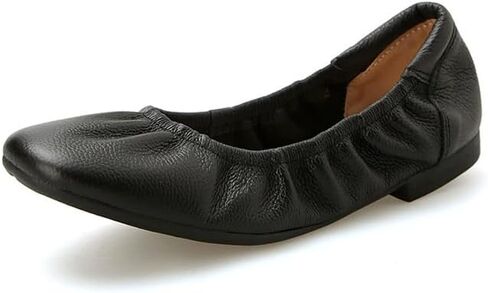 Lady Real Leather Unique Loafers Shallow Mouth Flat Bottom Shoe Soft Europe Trend Genuine Leather Shoes A042 in Kuwait