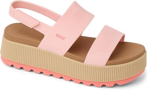Higher English Rose Women's Platform Sandals by Reef in Kuwait