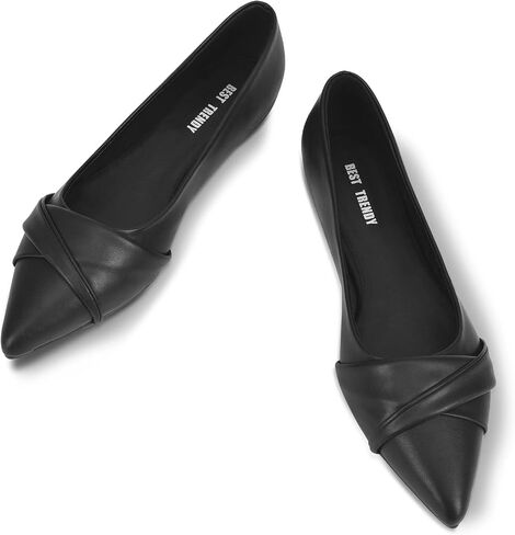 BEST TRENDY Women’s Comfort Pointed Toe Skimmer Ballet Flats Shoes in Kuwait