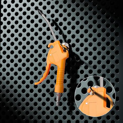 2PCS Air Blow Gun with 1/4 Air Plug, 4.5In and 11In Air Nozzle Tip in Kuwait