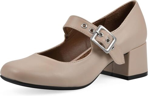 WHITE MOUNTAIN Women's Lasso Mary Jane Block Heel in Kuwait
