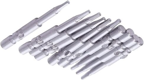Auniwaig H1.5 Hex Screwdriver Bits, 4mm Round Shank S2 Alloy Steel Magnetic Screwdriver Bits 1.57-Inch Length for Screwriver, Power Drill 10PCS in Kuwait