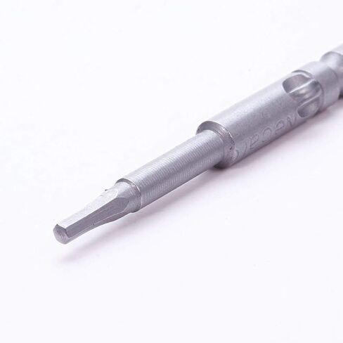 Auniwaig H1.5 Hex Screwdriver Bits, 4mm Round Shank S2 Alloy Steel Magnetic Screwdriver Bits 1.57-Inch Length for Screwriver, Power Drill 10PCS in Kuwait