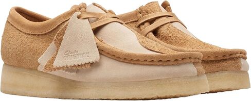 Clarks ORIGINALS Women Wallabee OXFRD Mid Tan Combination 8.5 in Kuwait