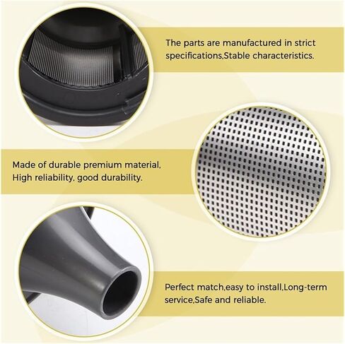 Dust Cup & Metal Filter Screen Replacement, Compatible With Inse N6 N6S N600 N670 N650 Cordless Vacuum Cleaner Parts in Kuwait