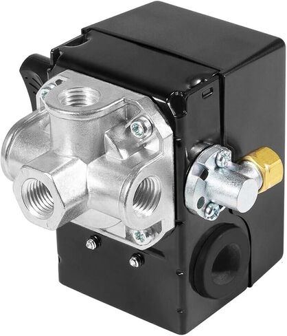 23474570 Pressure Switch Two Stage Compressor 135-175 Psi Fit For Ingersoll-Rand Air With Unloader And 4 Port On/Off Levercompressor Pressure Switch 2340 2475 2545 7100,Replace 23474570-A in Kuwait