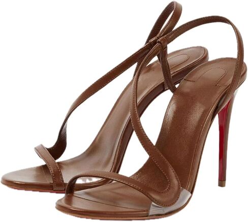 Women's Red Bottom Stiletto Heels for Evening Wedding Party | Elegant high heel sandals for women, minimalist strappy high heels, bridal dress sandals, ladies slingback stiletto in Kuwait