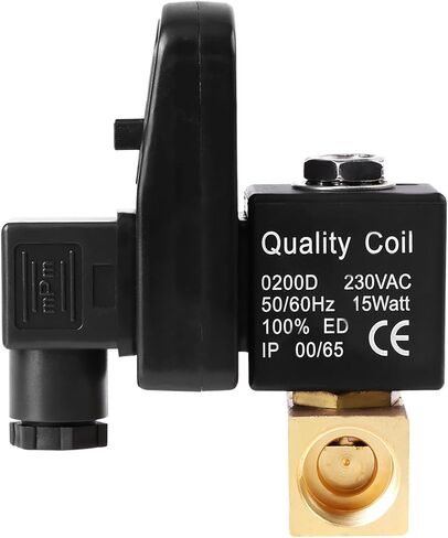 G1/2" Automatic Drain Valve, AC230V Electronic Timed Air Compressed Drain Valve(230V) in Kuwait