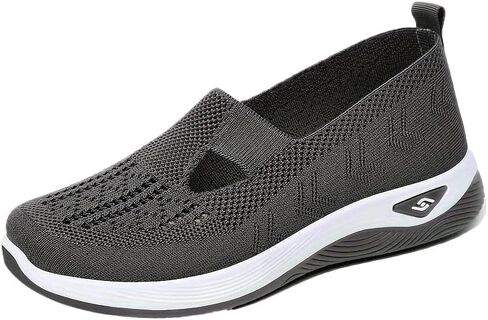 Women's Walking Shoes Flat Shoes Hollow Design Light Casual Breathable Plus Size in Kuwait
