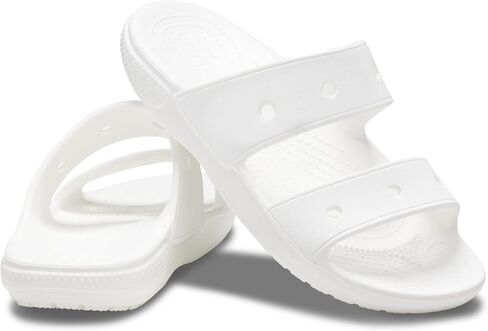 Crocs Unisex's Classic Sandal, White, 13 UK Men/14 UK Women in Kuwait