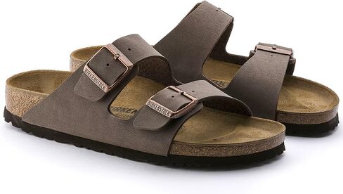 Birkenstock Arizona Classic Birkibuc Sandal - Men's Mocha Birkibuc, 43.0 in Kuwait