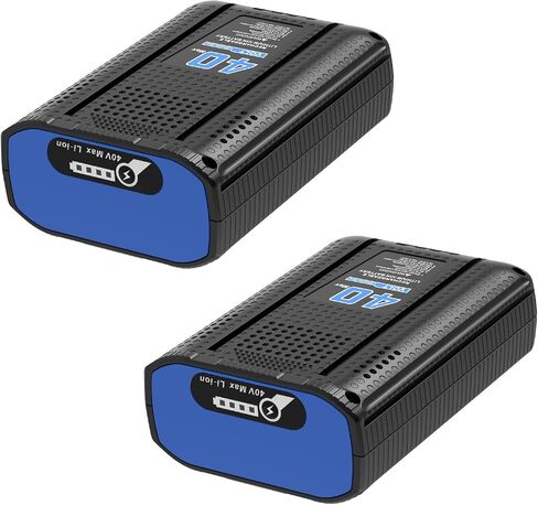 Replacement for Kobalt 40V Battery 2.0Ah 1Pack, for 40V Max Battery KB240-06 KB2540C-06 KB240-03 KB440-03, Compatible with Kobalt 40V Max Chargers&Cordless Power Tools in Kuwait