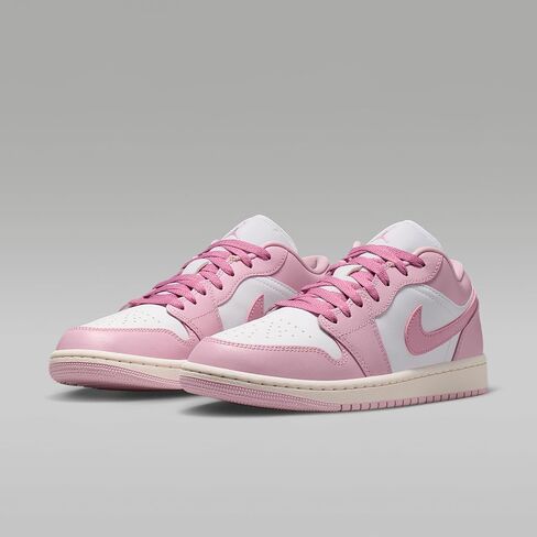 Air Jordan 1 Low Women's Shoes (Iced Carmine/Elemental Pink/Sail/White) in Kuwait