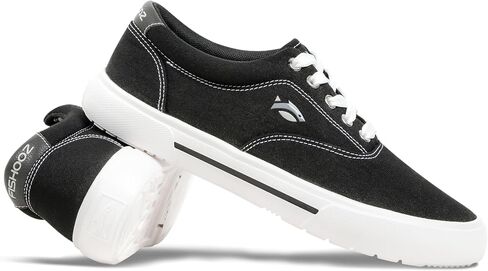 FISHOOZ Women's Sunbrella Lace-Up Boat Shoes | Designed for Boating, Fishing, Beach, and Everyday Casual Wear in Kuwait