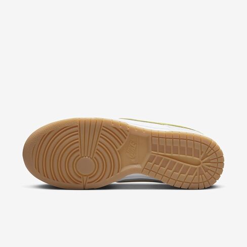 Nike Dunk Low Women's Shoes (HJ7335-133, White/Gum Yellow/Bright Cactus) Size 9 in Kuwait