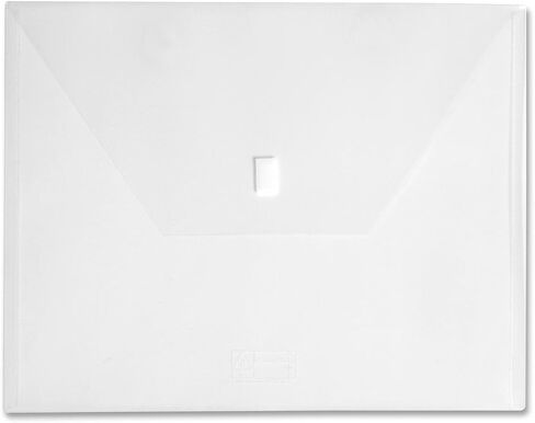 مظروف مشروع كبير الحجم من البولي تصميم اسن، 11 × 14 بوصة، شفاف، عبوة من 6 قطع (60200-CR-6P) in Kuwait