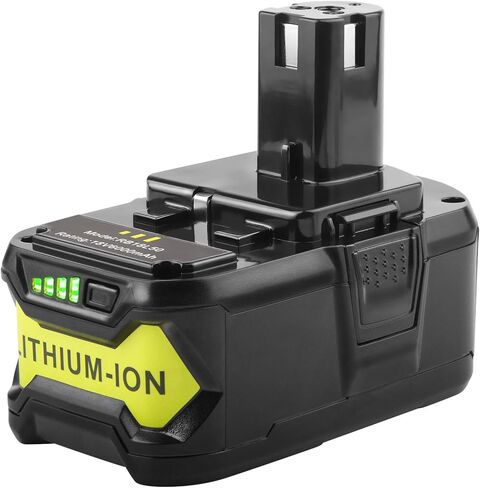 Fancy Buying 18V 6.0Ah P108 Battery Replacement for Ryobi 18 Volt Battery Lithium P102 P103 P104 P105 P107 P109 P122,Battery for Ryobi ONE+ Cordless Drill Tool (1Pack) in Kuwait