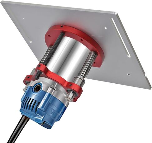 Aluminium Router Table Insert Plate And Router Lift for 65mm Diameter Universal Trimming Machine,with Miter Gauge Guide Aluminium Profile Fence Sliding Brackets in Kuwait