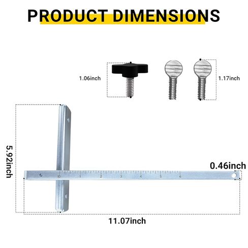 49-22-4146 Circular Saw Rip Fence Replacement Kit for Mwa-KEE | Circular Saw Rip Guide: 6405-6, 6390-20, 6390-21, 6394-21, 6460 2 Pack in Kuwait