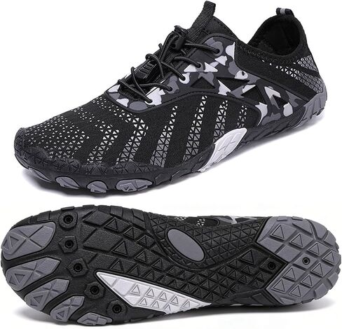 Men's Women's Water Shoes, Wide Toe Box Quick-Dry Aqua Socks Lightweight Hiking Barefoot Sneakers for Outdoor Sports in Kuwait