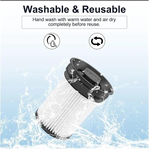 Filters Compatible for Miele Triflex HX1 Facelift and HX2 Cordless Vacuum Cleaner, Fine Dust Filter Accessories Part No. 9178017731 in Kuwait
