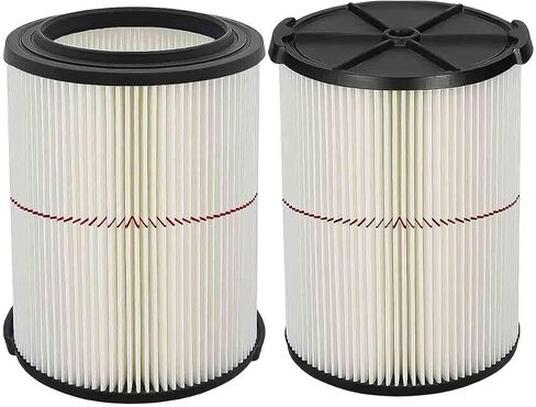 38754 Replacement Filter Fit for Craftsman CMXEVBE17925, CMXEVBE17584, CMXEVBE17590, CMXEVBE18590, CMXEVBE18690, CMXEVBE17155, CMXEVBE17594, CMXEVBE17595 fit 5-20 Gallon shop vacuum (2 Pack) in Kuwait