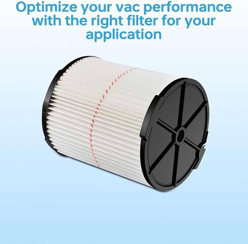 38754 Replacement Filter Fit for Craftsman CMXEVBE17925, CMXEVBE17584, CMXEVBE17590, CMXEVBE18590, CMXEVBE18690, CMXEVBE17155, CMXEVBE17594, CMXEVBE17595 fit 5-20 Gallon shop vacuum (2 Pack) in Kuwait