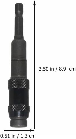 Hemobllo Magnetic Drill Bit Extension Holder Pivoting Screwdriver Tip Shaft 1/4 Shank for Impact Drivers Tight Corners in Kuwait