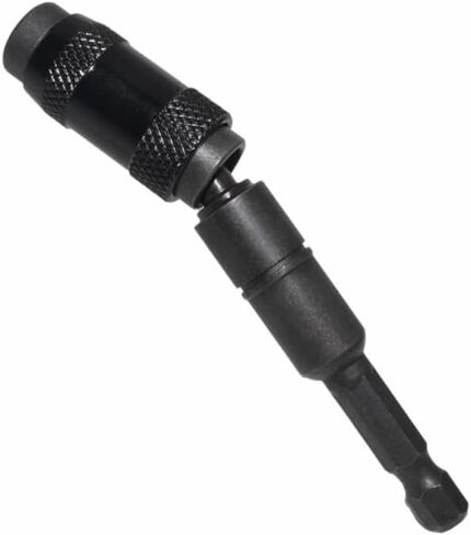 Hemobllo Magnetic Drill Bit Extension Holder Pivoting Screwdriver Tip Shaft 1/4 Shank for Impact Drivers Tight Corners in Kuwait