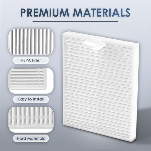 (9 Pack) Replacement HEPA filters for Roborock Q7 M5+/Q7 M5/Q7 L5/Q7L5+ Robotic vacuum cleaners, including upright filters, canister filters, vacuum cleaner filters and accessory kits. in Kuwait