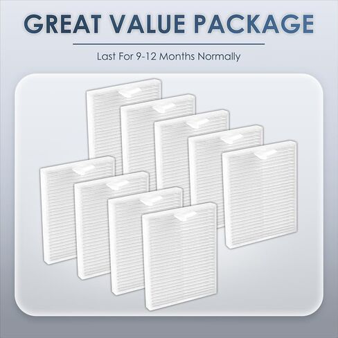 (9 Pack) Replacement HEPA filters for Roborock Q7 M5+/Q7 M5/Q7 L5/Q7L5+ Robotic vacuum cleaners, including upright filters, canister filters, vacuum cleaner filters and accessory kits. in Kuwait