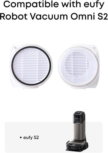 eufy Official Replacement Filter for Omni S2, Washable High-Efficiency Filtration for Cleaner Air, Easy Installation, 1 Pack in Kuwait