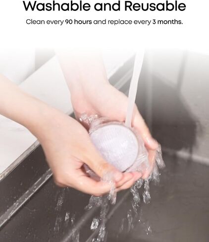 eufy Official Replacement Filter for Omni S2, Washable High-Efficiency Filtration for Cleaner Air, Easy Installation, 1 Pack in Kuwait