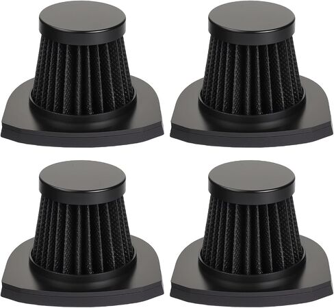 4 Pack 820 Vacuum Replacement Filter for 820 Series Pet Hair Eraser Filter Handheld Vacuum Washable & Reusable Mesh Filter Set Only Compatible with VACFAM 820 Cordless Vacuum Cleaner in Kuwait