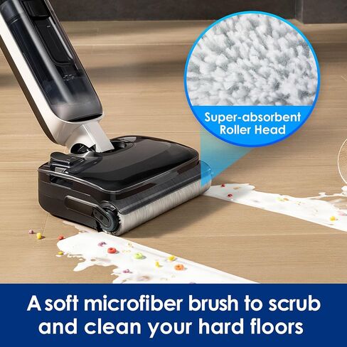 Tineco Replacement 2 Dry Filter & 2 Brush Roller for Floor One S6 Master, Accessories for Cordless Wet Dry Vacuum Cleaner (Only for Floor One S6 Master) in Kuwait