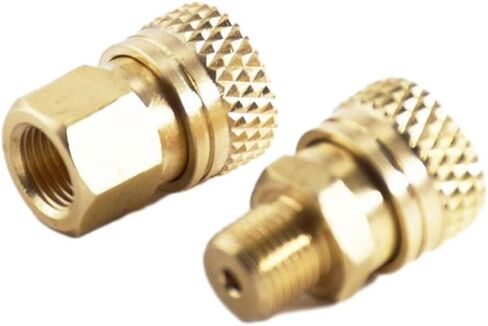 M10 Female Thread Quick Disconnect Coupler 8mm Brass Connector for High Pressure Hose Fill Stations Boosters and Air Compressors for Enhanced Durability Airtight (inner wire female head) in Kuwait