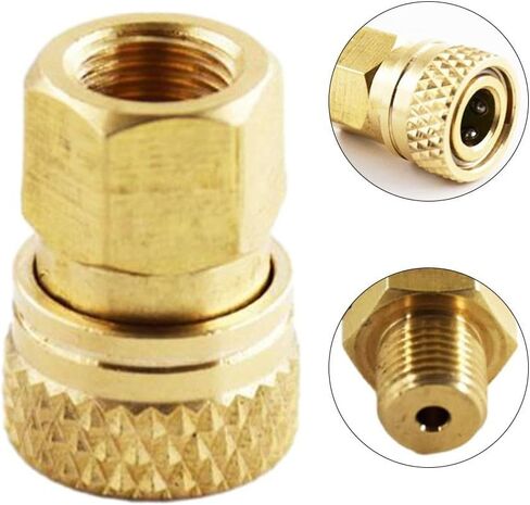 M10 Female Thread Quick Disconnect Coupler 8mm Brass Connector for High Pressure Hose Fill Stations Boosters and Air Compressors for Enhanced Durability Airtight (inner wire female head) in Kuwait