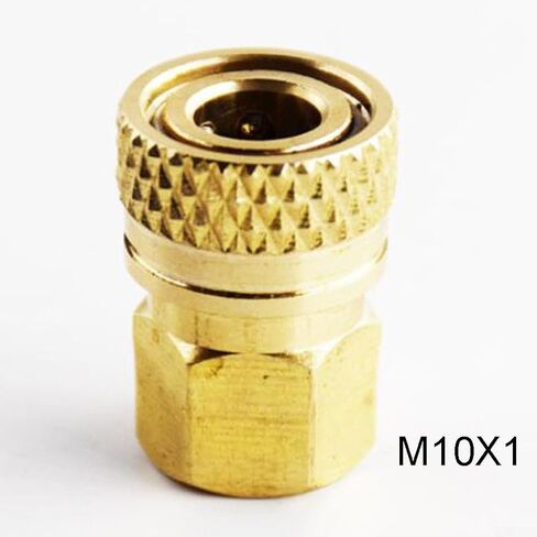 M10 Female Thread Quick Disconnect Coupler 8mm Brass Connector for High Pressure Hose Fill Stations Boosters and Air Compressors for Enhanced Durability Airtight (inner wire female head) in Kuwait