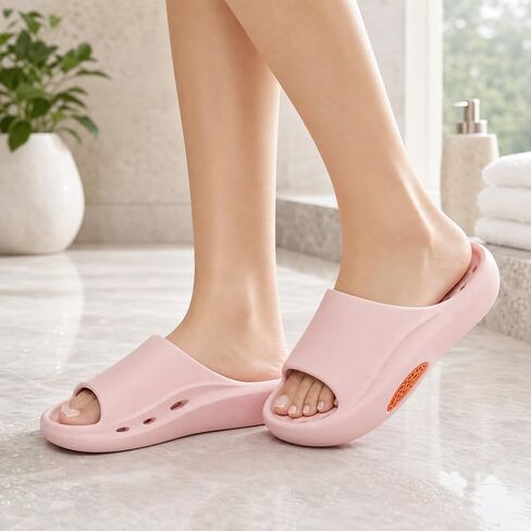 EVA Slippers Women Lightweight Soft House Bathroom Shower Sandals Indoor Outdoor Comfort Open Toe Daily Shoes in Kuwait