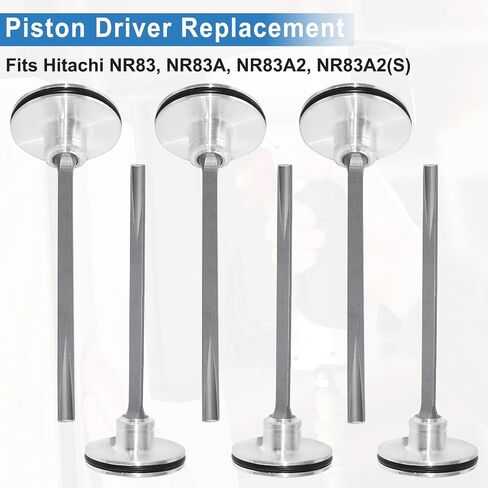 877-323 Piston Driver Assembly for Hitachi Framing Nailer NR83 NR83A NR83A2 NR83A2(S) Replacement Parts 877323 885-915 878-303 878-649 877-376 6 Pack in Kuwait