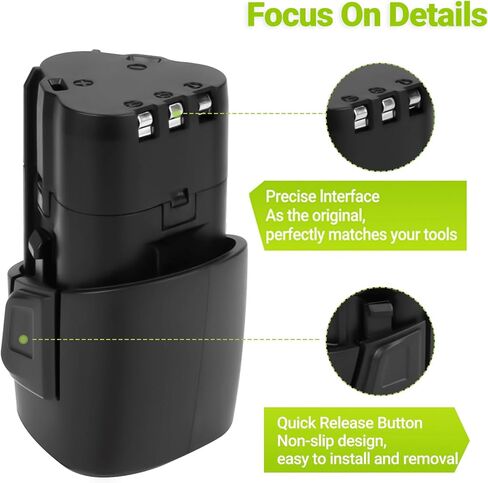 3500mAh Battery for Craftsman Nextec Battery 11221 9-11221 | 320.11221 Battery in Kuwait